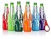 Beer Bottle sleeves - Set of 6 Multi Color Zipper Alligator Coolies - Extra Thick Neoprene - Fully stitched, Non-Glued Base - Bonus Bottle Opener - Trendy & Awesome Gift or Hosting Item #6WA
