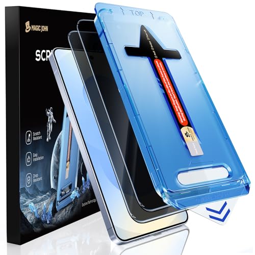 Samsung Galaxy S25 Privacy-Displayschutz, gehärtetes Glas 2er-Set (9H) inkl. Montagekit