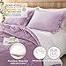 Seward Park Lavender Purple Fuzzy Sherpa Comforter Set Full Queen Size, Soft Fall Winter All Season Girls Bedding Comforter Sets 3 Piece (1 Comforter and 2 Pillow Shams)