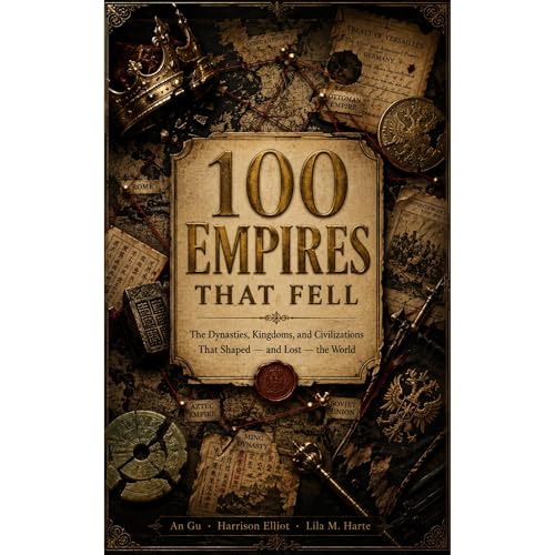 100 EMPIRES THAT FELL Audiolibro Por Luminous Starlight, An Gu, Harrison Elliot, Lila M. Harte arte de portada