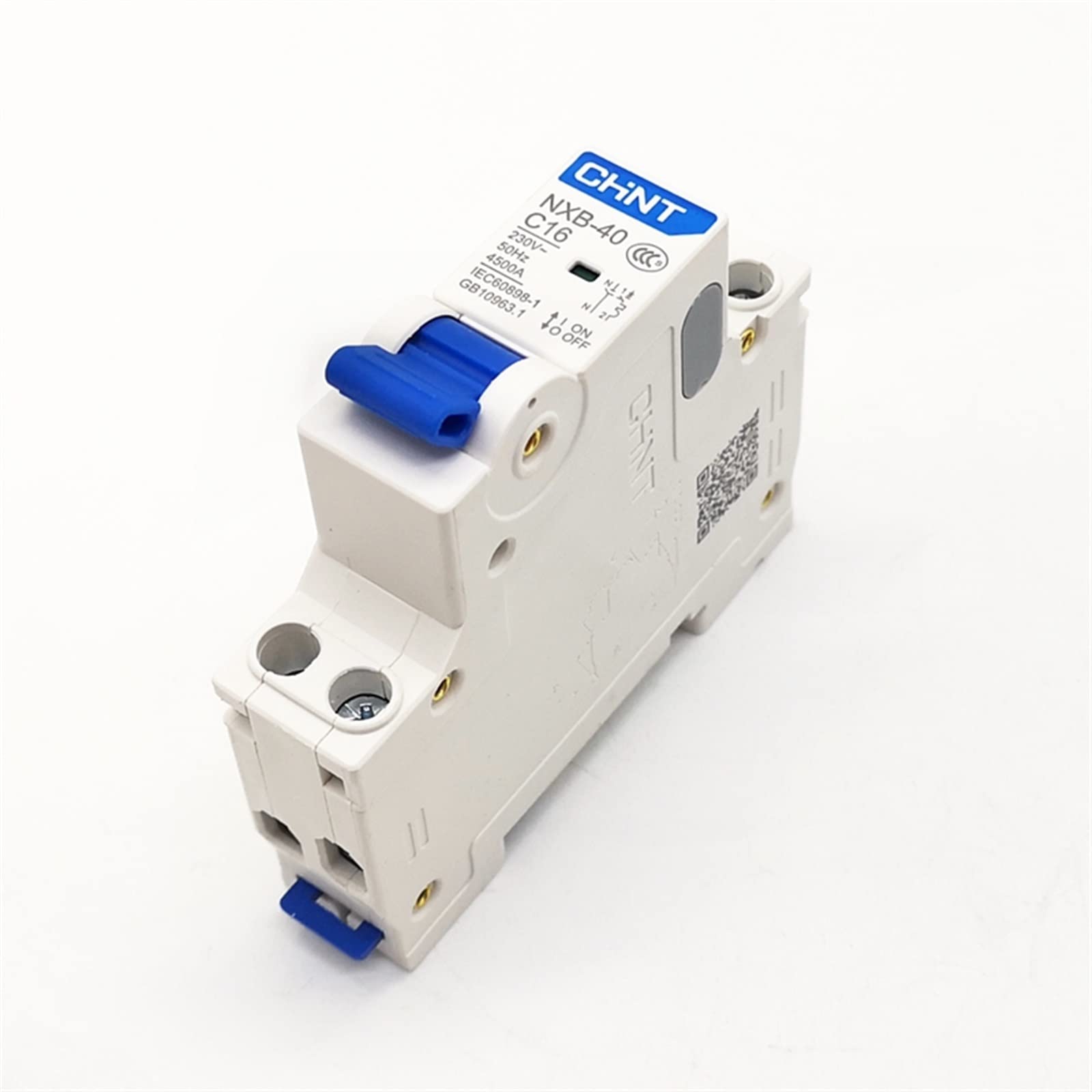 Disjoncteur NXB-40 1P+N C40 pour protection tableau electrique domestique
