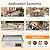 Flat Top Grill, 110V 3000W 22'' Commercial Electric Countertop Griddle Nonstick Restaurant Teppanyaki Cooking Stove for Outdoor Kitchen BBQ Pancake