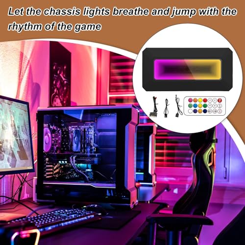 Controlador de ventilador PC con circuito inteligente y 8 puertos ARGB 4