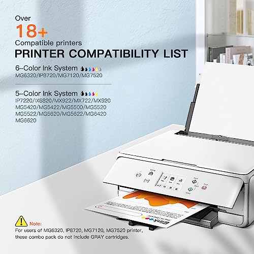 E-Z Ink (Tm Compatible Ink Cartridges Replacement For Canon 250 251 Xl Pgi-250Xl Cli-251Xl To Use With Pixma Mx922 Mx920 Mg5520 Mg7520 Ix6820 Ip8720 Mg6620 Mg6320 Mg7120 (20 Pack) #TOP1