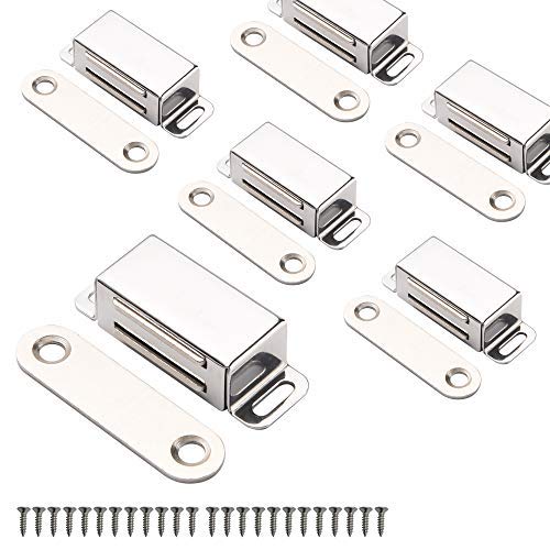 Schrankmagnete Mousike Schranktürverschluss für Küche Badezimmerschrank Kleiderschrank Schrankverschlüsse Schranktür Schubladenriegel (Silber 6er Pack) Schrankmagnete Mousike Schranktürverschluss für Küche Badezimmerschrank Kleiderschrank Schrankverschlüsse Schranktür Schubladenriegel (Silber 6er Pack)