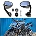 Rich Choices Universal CNC Motorcycle 7/8" Handle Bar End Oval Rearview Mirrors For Honda Yamaha Suzuki Sports Bike Street Fighter