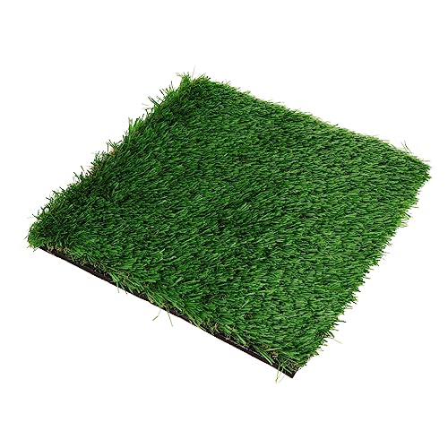 Mipcase Golfing Practice Mat Outdoor Golfing Training Turf Mat Portable Golfing Pad Long Grass Design