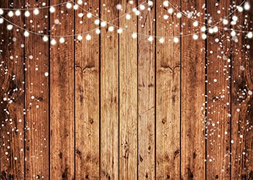 Ltlyh 7X5Ft Brown Wood Photography Backdrop Photographers Brown Photo Backdrop Retro Wood Wall Backdrop Baby Shower Birthday Party Banners Backdrop 216… #TOP14