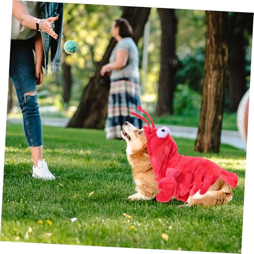 Disfraz de langosta para perros talla XS miniatura 6