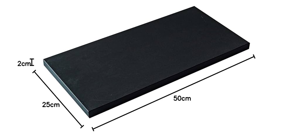 Amazon | ダイト カラーまな板 業務用 ブラック 20 × 250 × 500