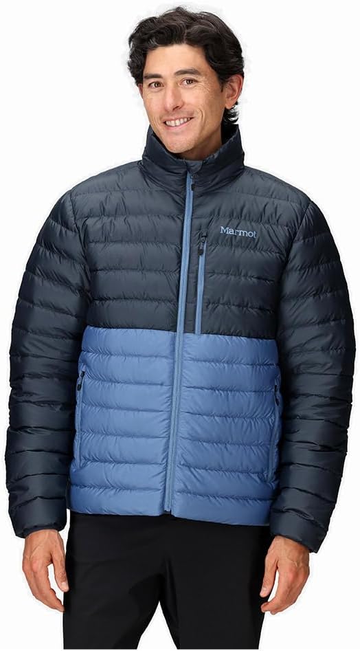 Marmot Men's Standard Highlander Jacket, Thunderhead/Rain Cloud