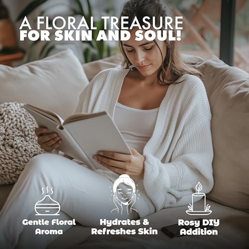 Image of Esslux Palmarosa Essential Oil for Stress Relief - Pure, Therapeutic Grade Palmarosa Oil - Perfect for Aromatherapy, Inner Defenses & A Healthier Complexion - Use on Skin - 90 ML