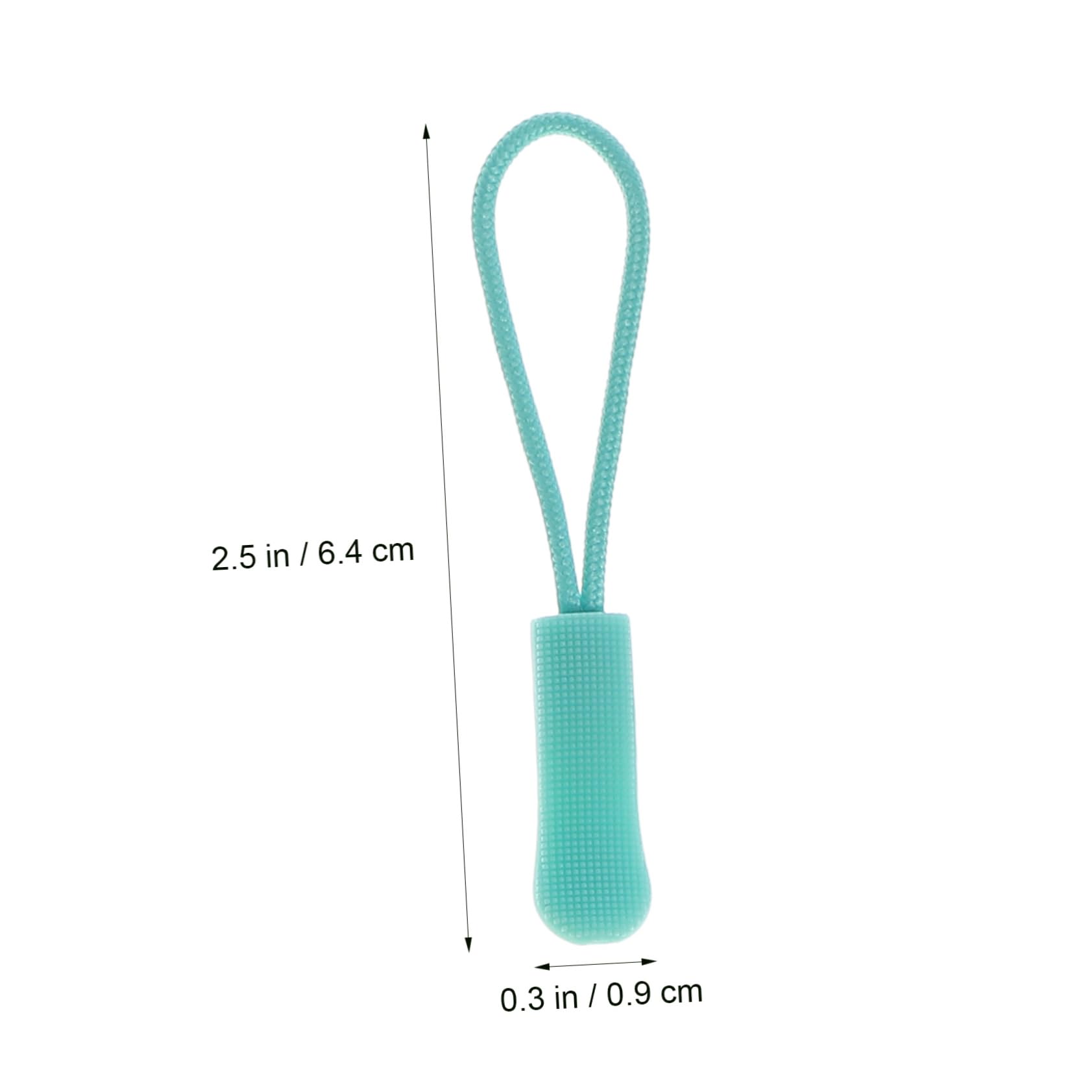 Uonlytech 120pcs Zipper Pull Replacement Tpu Zipper Extenders for and Installation Luggage Backpacks Jackets Each Vibrant Colors