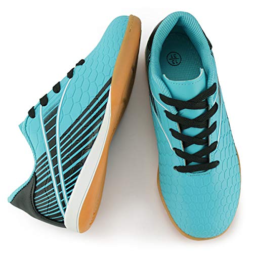 Hawkwell Kids Athletic Indoor Comfortable Soccer Shoes(Toddler/Little Kid/Big Kid)2