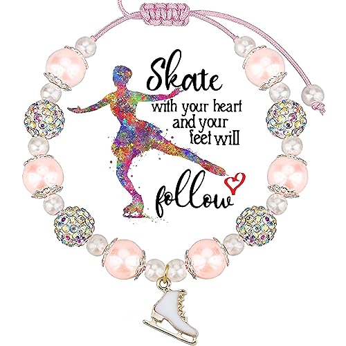 MollyQueen Figure Skating Bracelet - Ice Skating Gifts & Accessories for Women