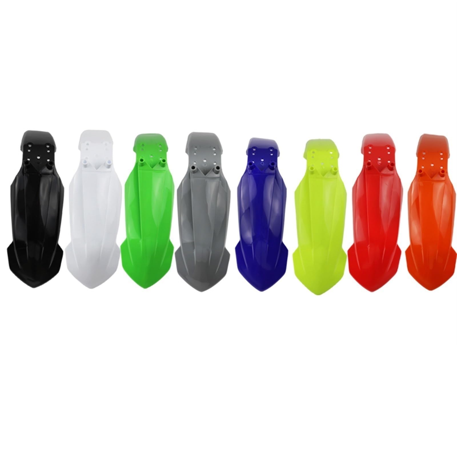 Zestaw przedniego błotnika motocykla Błotnik Fairing Body Kit KT65 Dirt Bike Część ciała Osłona przeciwbłotna Akcesoria ochronne Zestaw owiewek błotnika błotnika(1212-K65-RD)