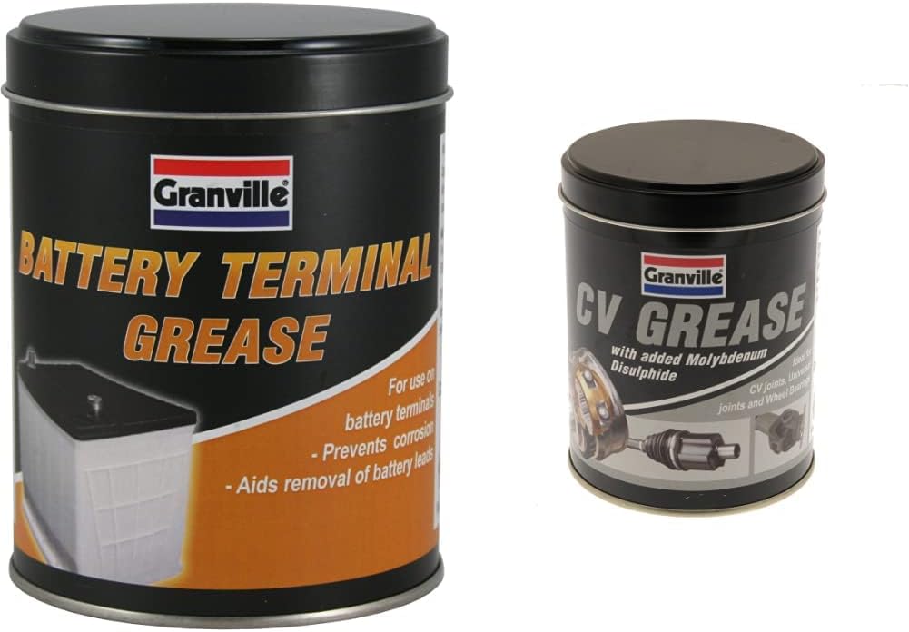 Granville 0381A Battery Terminal Grease, 500 g & 0168A 500g CV Grease