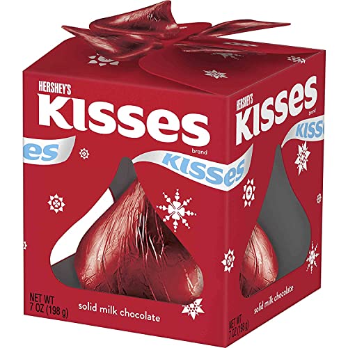 Easter Hershey Kisses Solid Milk Chocolate -, in Red Gift Box