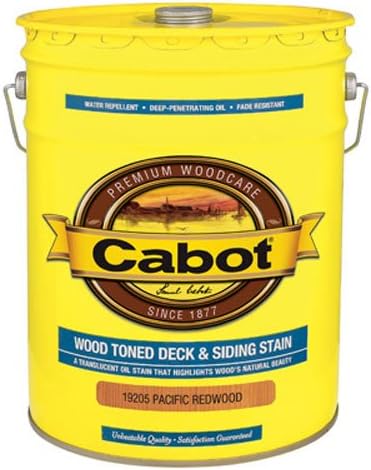 CABOT SAMUEL19205-08 INC 5GAL Pac RED Deck Stain