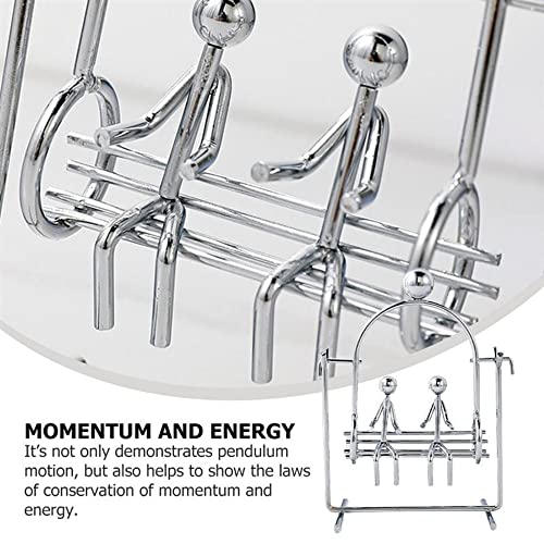 Image of AUGEN Balancing Pendulum Durable Metal Innovative Stress Relief Toy for Home Office Desktop Gift Decoration (1 Piece, 7709B)