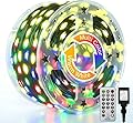 Christmas Lights Outdoor, 1000 LED 344FT Fairy String Lights 2 Colors in 1 Plug in Waterproof with Remote, 11 Modes with Timer for Indoor Decorations Bedroom Xmas Tree Holiday House Party Decor