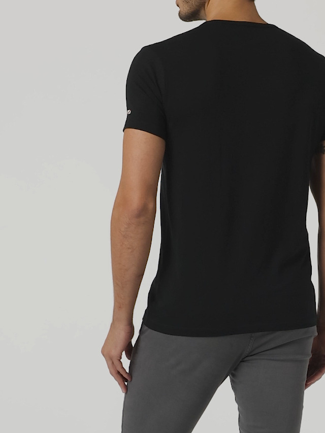 T-shirt Noir Homme Pepe Jeans Original Basic | Espace des marques