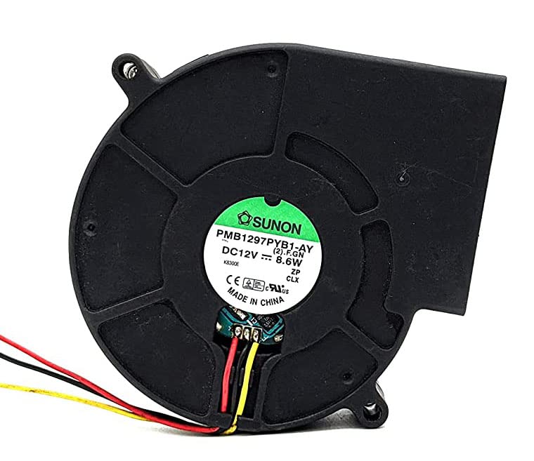 PGSA2Z® PMB1297PYB1-AY Size 97X94X33mm DC12V 8.6W 3600RPM Brushless Air Cooling Blower Fan