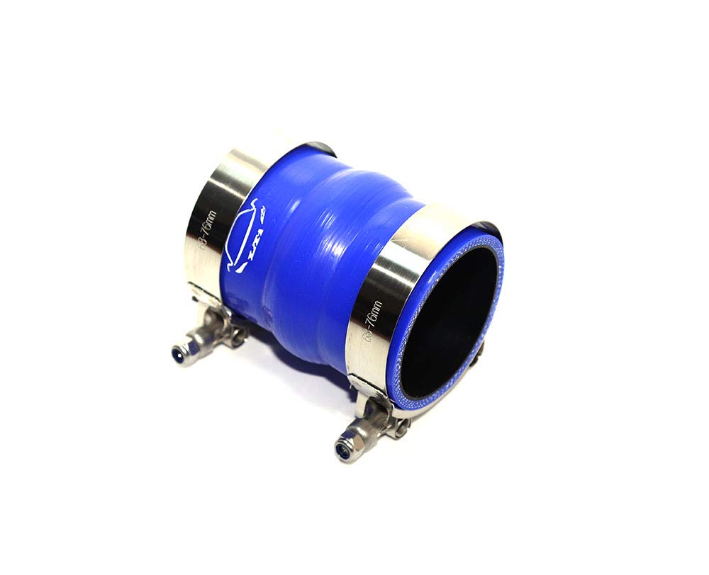 ID 2.5inch 4-Ply Straight Coupler Silicone Hose 5mm Thickness 8inch - View #2