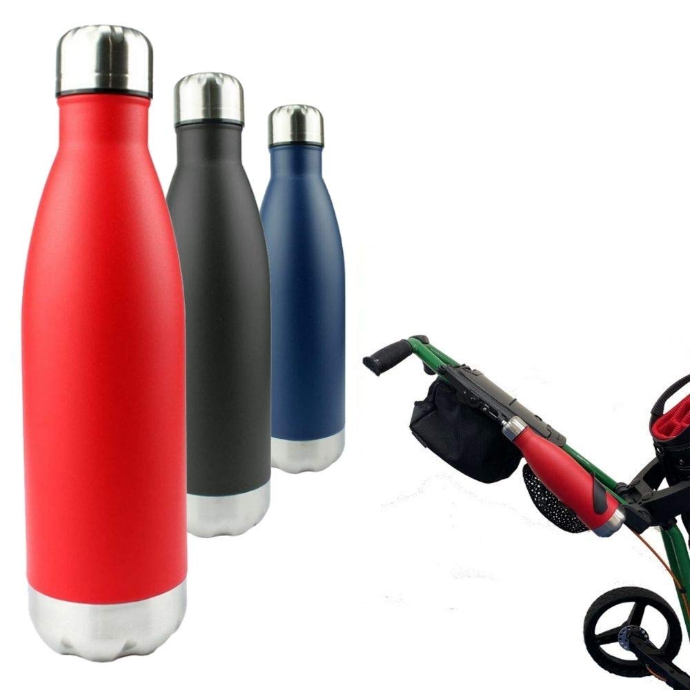 Fast Fold  Vacuum Flask Bottle Model - Red - 500ml