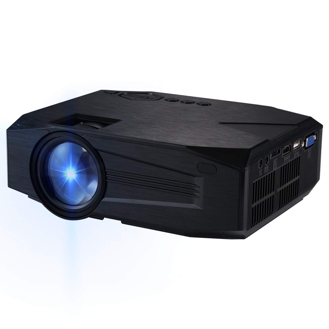 JHMJHM Home Theater Systems BLJ-333A 1920x1080 2000 Lumens LCD Portable Home Theater Mini Projector, Support HDMI / SD / USB / AV / VGA / Wifi Same Screen Video Projector