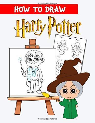 Buy How to Draw Harry Potter for Kid: Easy Step By Step Drawing Guide ...