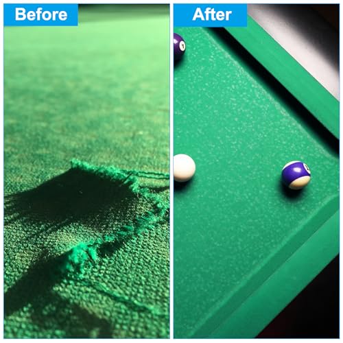 PATIKIL Billiard Cloth 9ft, Professional Pool Table Felt with 6 Felt Cloth Strips, Snooker Cloth Felt Replacement Accessories for Bars Clubs, Blue by PATIKIL - Image 6