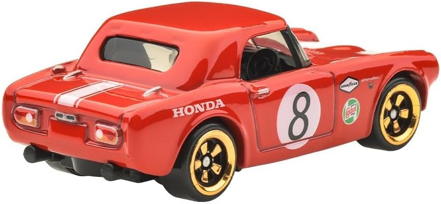 Image of Premium Silver Series Rally Racers Die-Cast Cars | 1:64 Scale Collectible Vehicles (Honda S800)