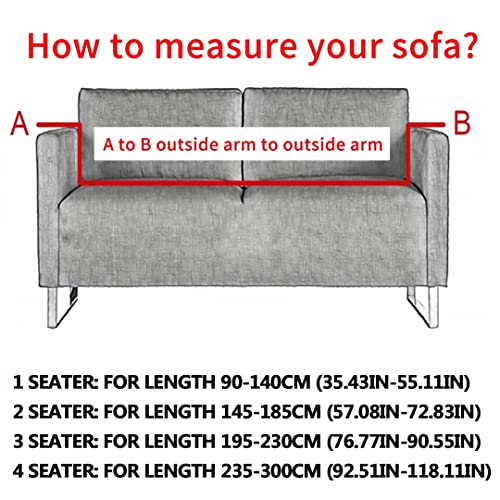 Abojoy Bohemian Printed Sofa Cover Stretch Couch Covers Mandala Floral Sofa Slipcovers Elastic Universal Furniture Protector For 2 Cushion Couch And Loveseat(2-Seater, Fuchsia) #TOP2