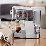 QJRGUY CUNTO TEmkin Household Espresso Maker Semi Automatic Pump Type Machine Manual Fancy Coffee (50Hz) 1050W 20Bar Pressure Stainless Steel - Image 3
