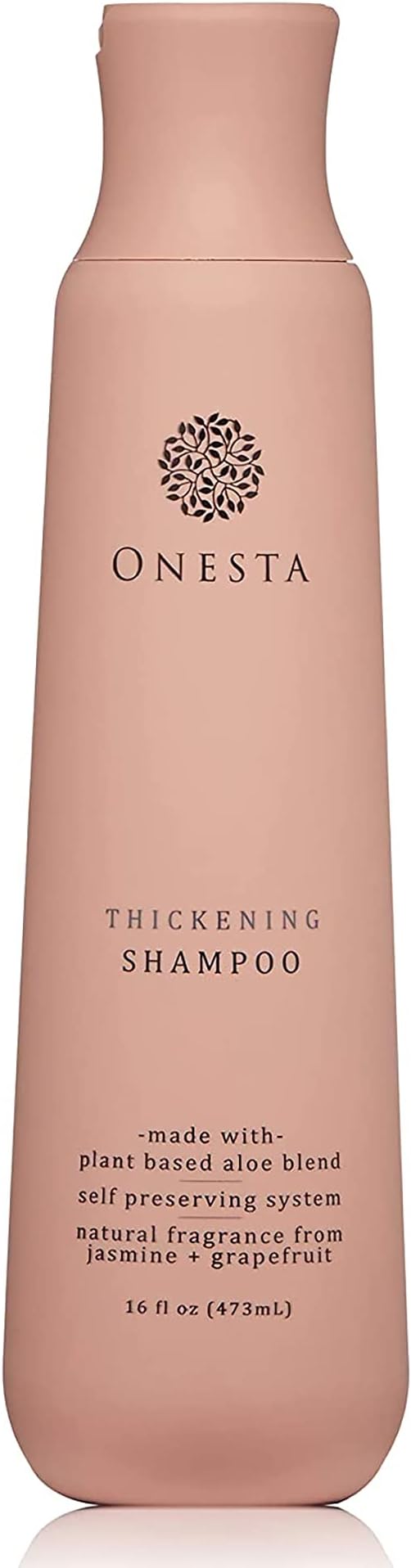 Onesta Hair Care Plant Based Thickening Shampoo for Fine and Thinning Hair, 16 Ounces (Pack of 1)