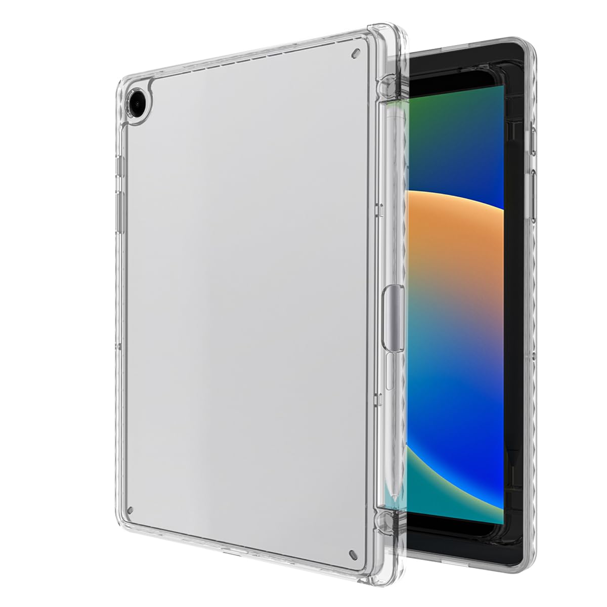 Case for Samsung Galaxy Tab A9 Plus 11 inch Case 2023, Slim Design Flexible Soft TPU Protective Cover for Galaxy Tab A9+ 11" Tablet [SM-X210/X216/X218], Clear