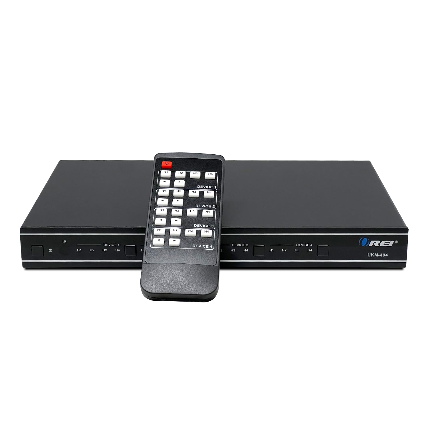 OREI Switch di condivisione periferica a matrice USB 3.0 4x4, condividi 4 dispositivi USB con 4 diversi host di computer PC, stampanti, scanner, mouse, tastiera, monitor multitiple - IP/telecomando