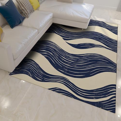 Tapis vert de Noël lavable pour salon moderne et chaleureux - 3
