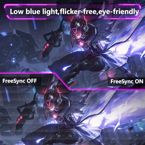 Sealan 24 Inch Curved Monitor 16:9 Aspect Ratio 75HZ FHD LED Display 99% sRGB - Thin Bezel Design - Eye-Care Technology - HDMI VGA Connectivity - Image 4