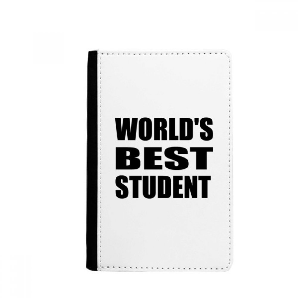 World's Best Student Teacher Quote Passport Holder Notecase Burse Wallet Cover Card Purse