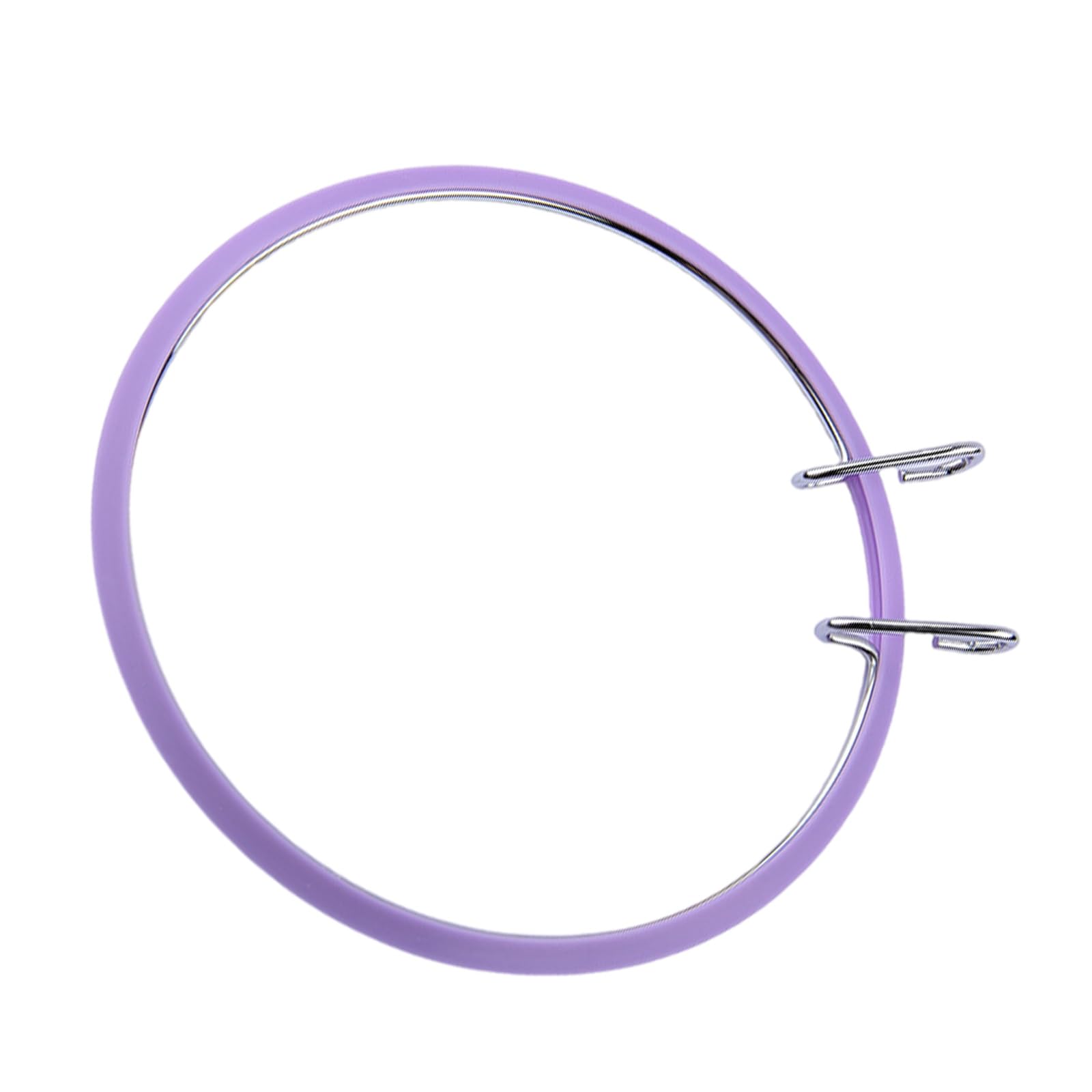 Jazuaiao Metal Embroidery Hoop Adjustable Embroidery Frame Easy to Use Crosses Stitching Frame for Craft Project Adjustable Crosses Stitching Hoop