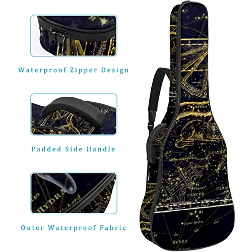Hondank Housse pour guitare acoustique – Blanc/jaune – Motif papillon coloré – 1 cm d’épaisseur – Étanche – 101,6 cm… - Les Beatles, Paul McCartney, John Lennon, RIngo Starr, George Harrison Hondank Housse pour guitare acoustique - Blanc/jaune - Motif papillon coloré - 1 cm d'épaisseur - Étanche - 101,6 cm… – Image 5