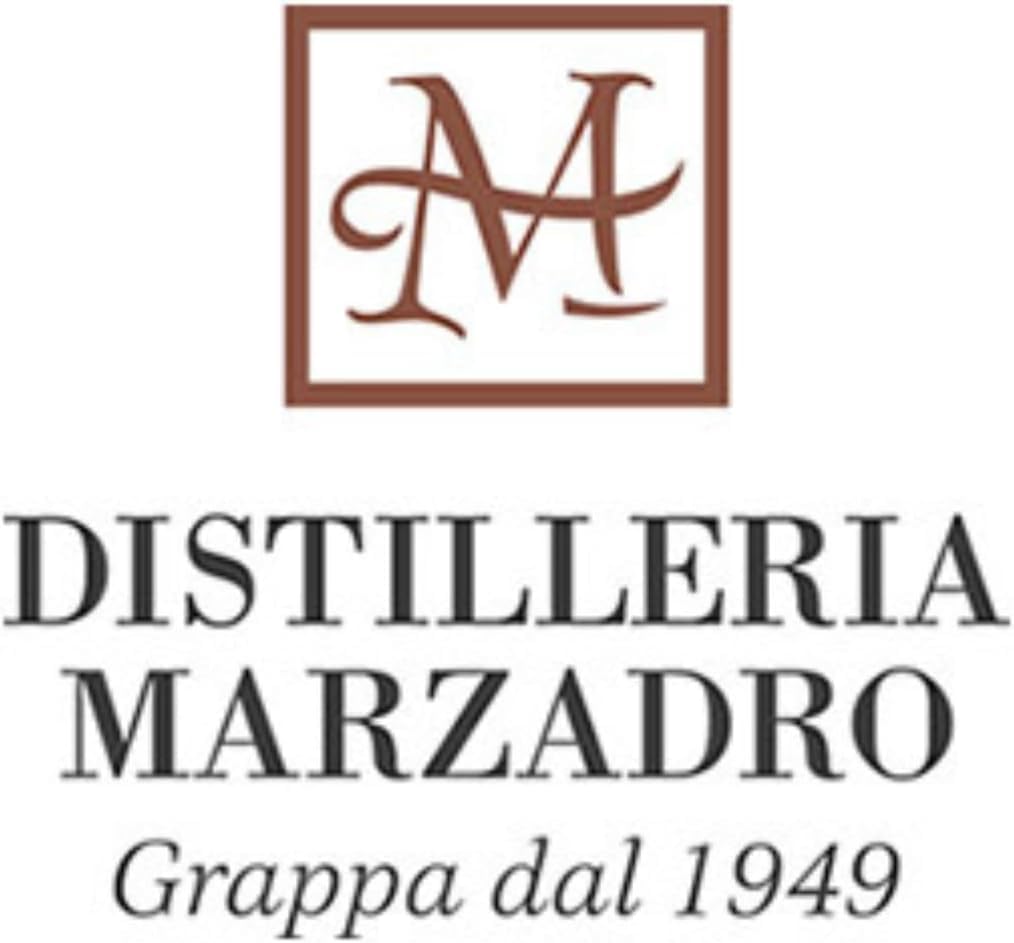 Marzadro Grappa Giare Amarone Mignon | Grappa Marzadro Tascabile | Confezione da 3 Bottiglie da 100ml