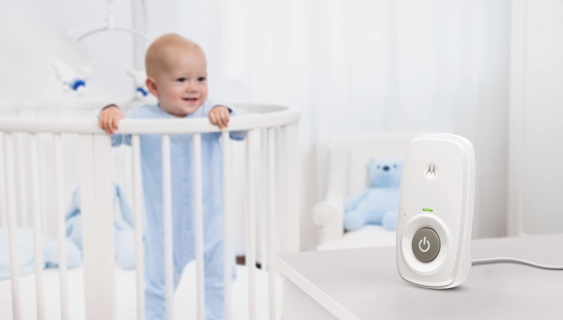 Motorola Nursery AM21/MBP21 Monitor Audio Baby DECT 300m