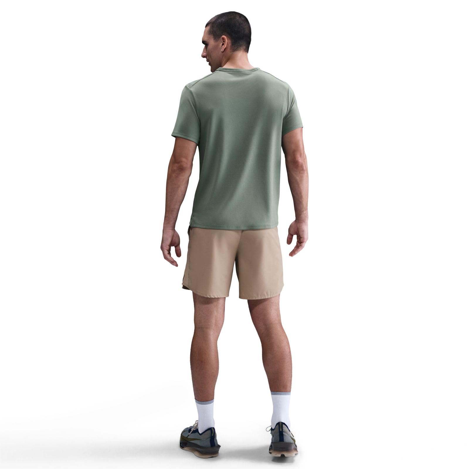 Nike Miler Dri-Fit DV9315 - Parte Superiore da Uomo a Maniche Corte