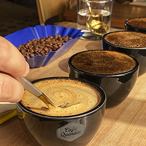 Cafe Quindio Gourmet Coffee, Medium Roast 100% Colombian Arabica Excelso Coffee, Artisanal Cultivation Single Estate Coffee (Whole Bean 500G/17.6Oz) #TOP3