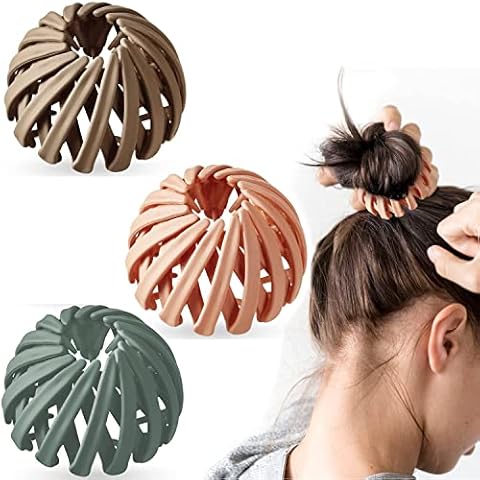 Luvadeyo Set de 3 Pinzas de Pelo con Diseño de Nido de Pájaros Cover