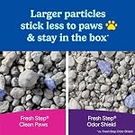 Fresh Step Advanced Clean Paws Multi Cat Clumping Litter with Febreze Freshness, Low Tracking, 18.5 lb. Box, Pack of 2 - Image 4