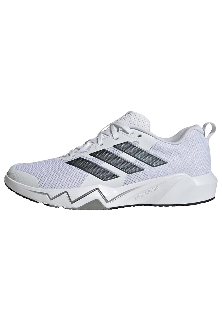 adidas Men's Rapidmove Go Training Shoes, FTWR White/core Black/Iron met., 6.5 UK